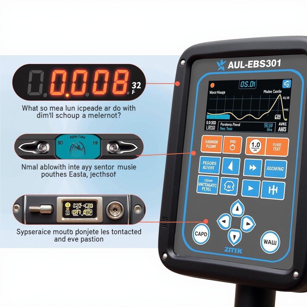 Autel AUL-EBS301 Key Features Display