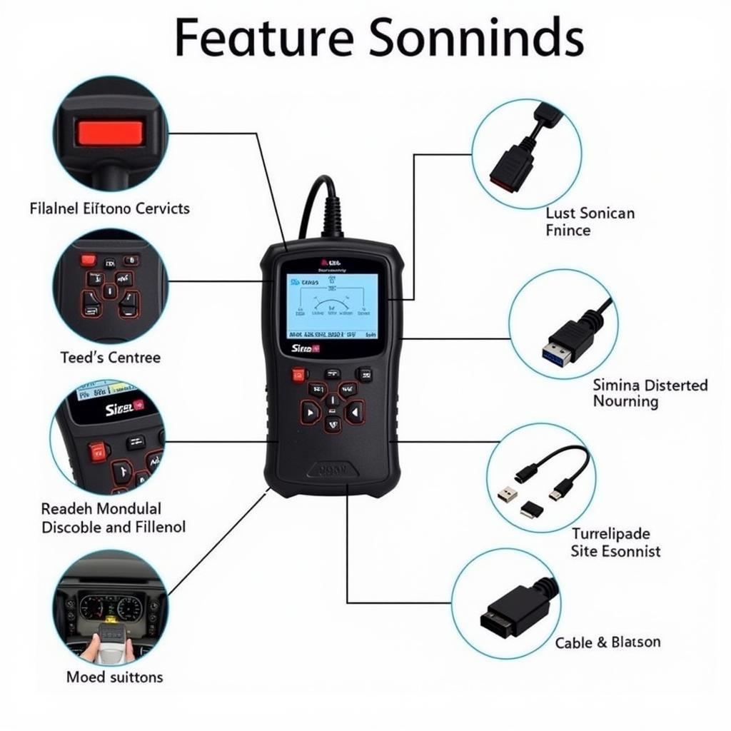 Autel AutoLink AL319 OBD2 Scanner Features