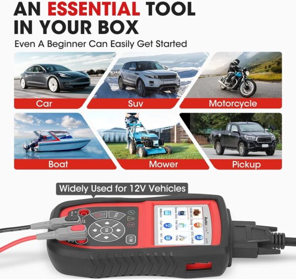 Autel AutoLink AL539B Battery Electrical Circuit Tester OBD2 Code Reader Scanner - Image 6