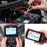 Autel BT506 Testing a Car Battery