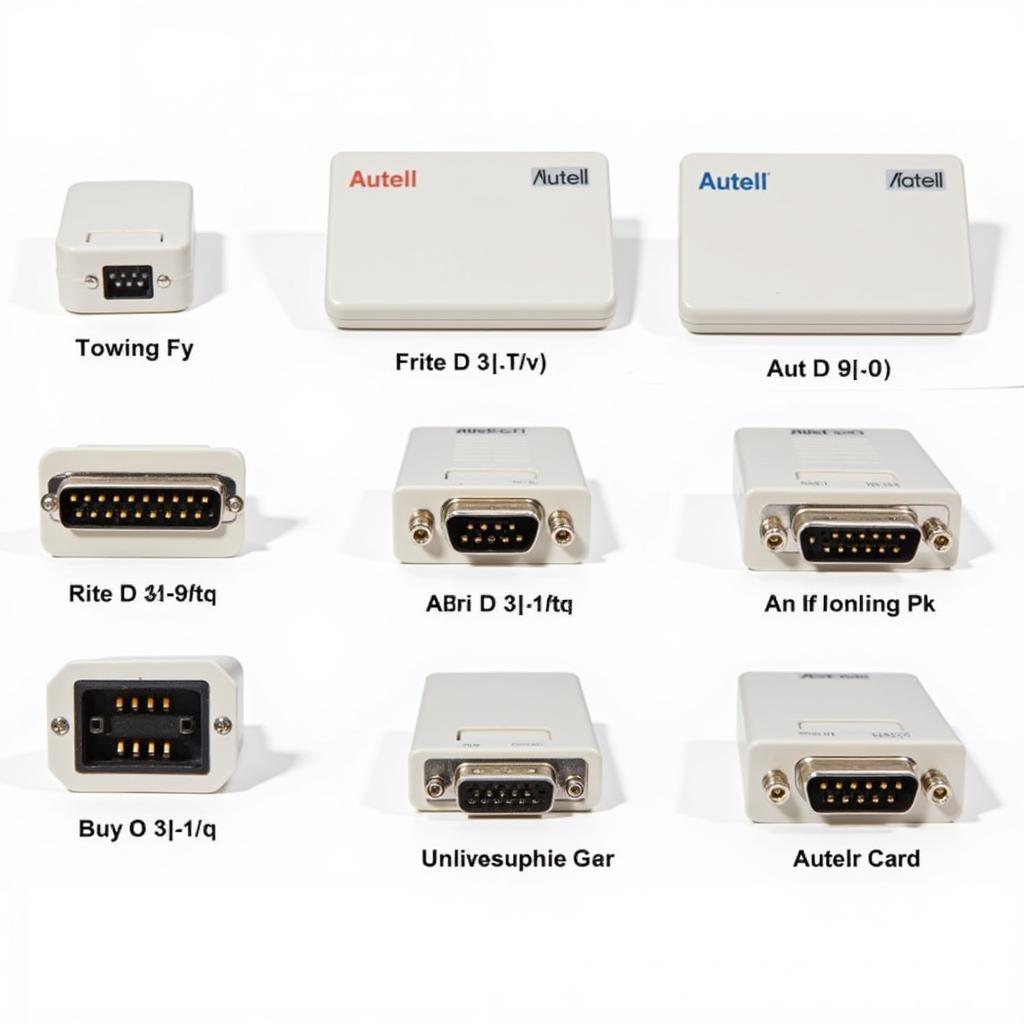 Different Autel Charge Card Types