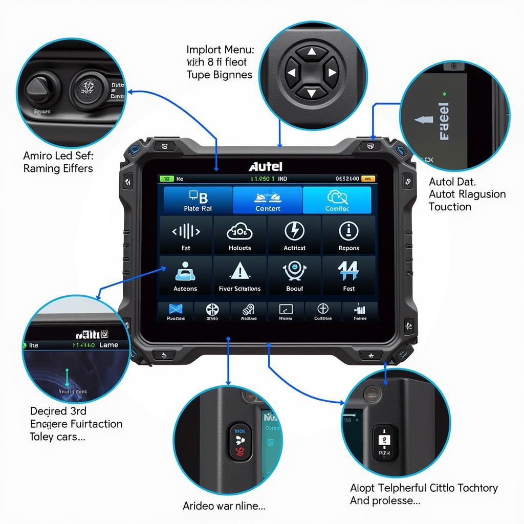 Autel Control Interface Explained