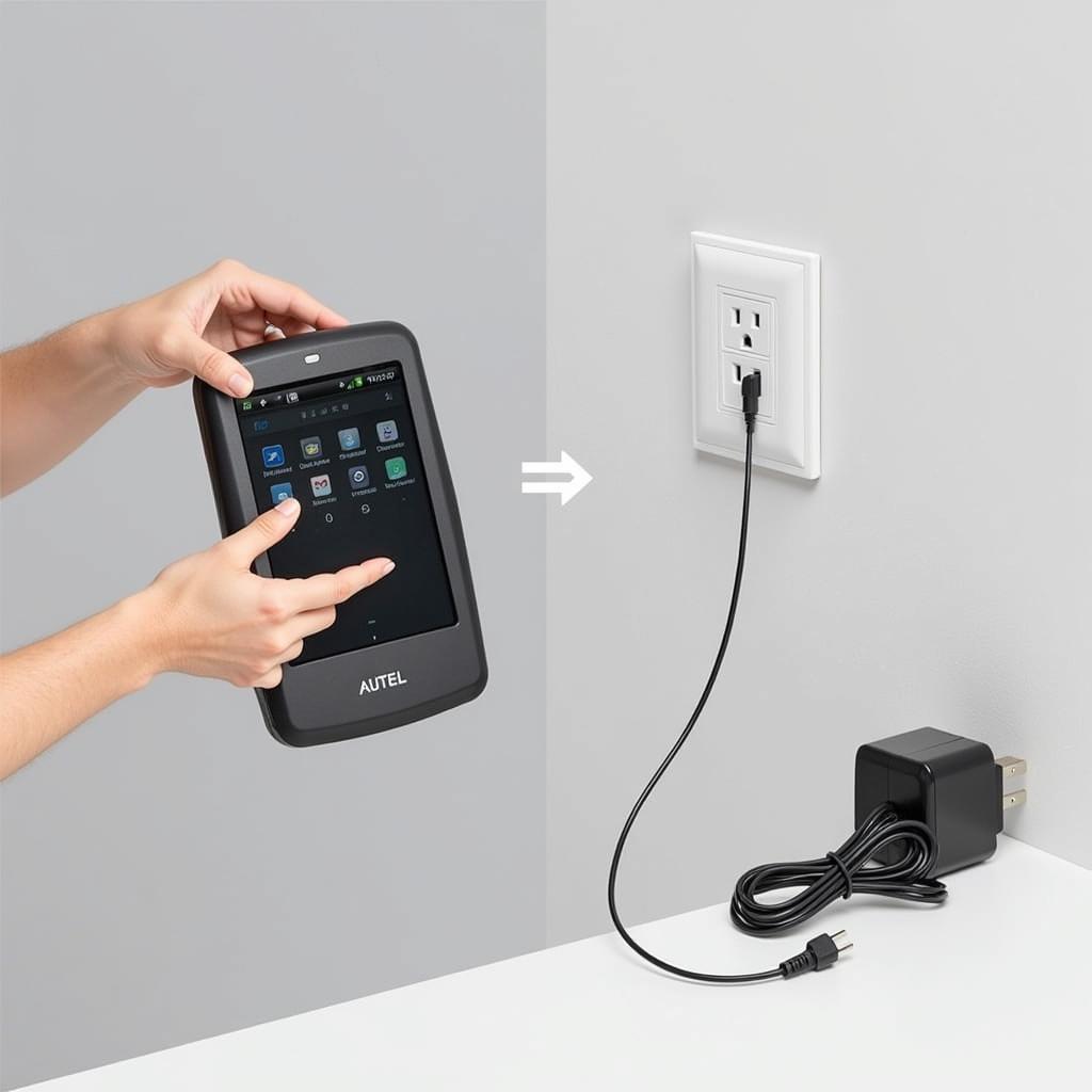 Autel Device Charging Correctly