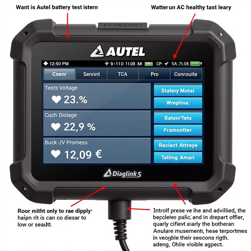 Interpreting Autel Diaglink Battery Test Results