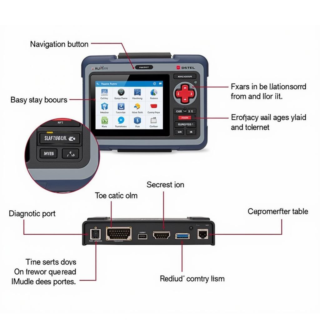 Autel DS708 Diagnostic Scanner Features