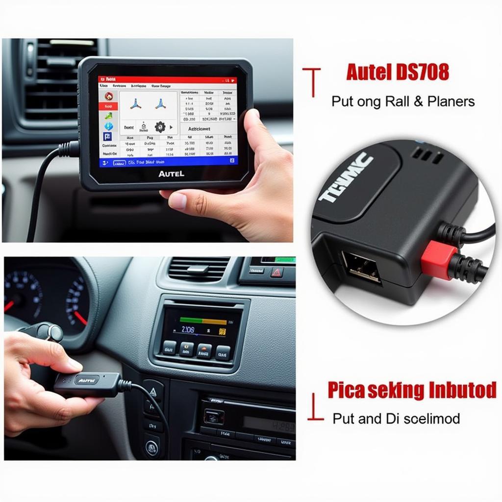 Autel DS708 Performing Vehicle Diagnostics