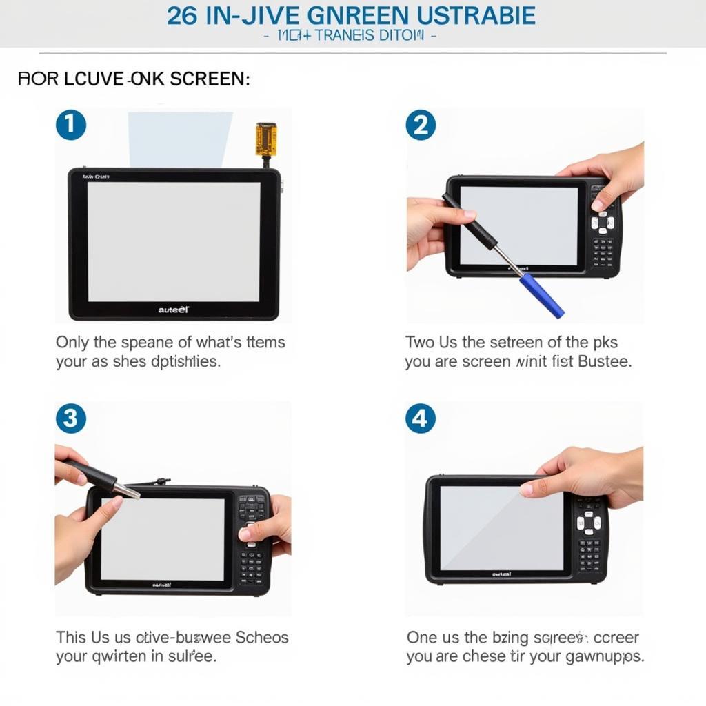 Installing Autel DS708 Replacement Screen