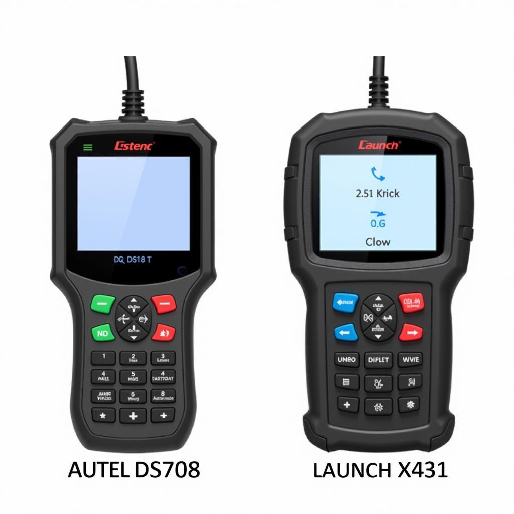 Autel DS708 vs Launch X431 Side-by-Side Comparison