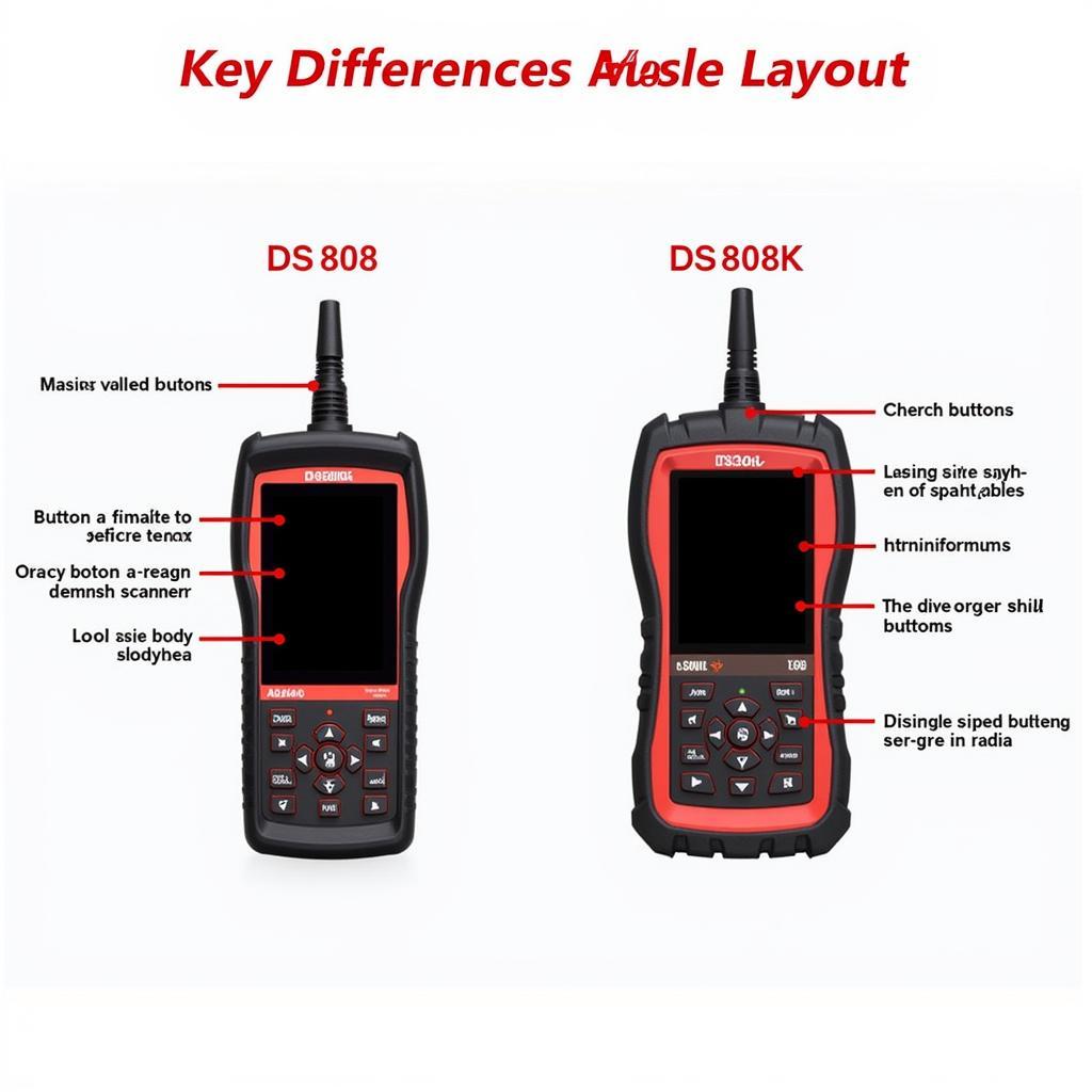 Autel DS808 vs. DS808K Comparison