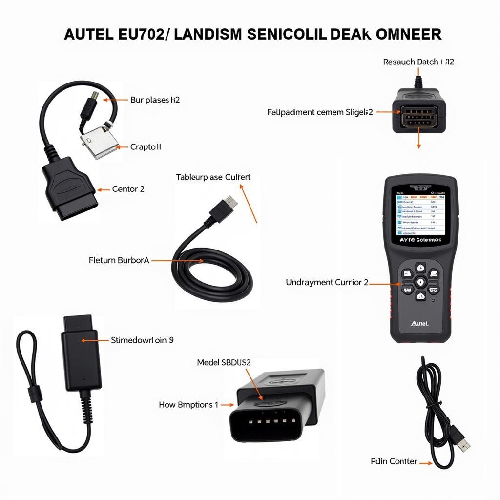 Autel EU702 OBD2 Scanner Features