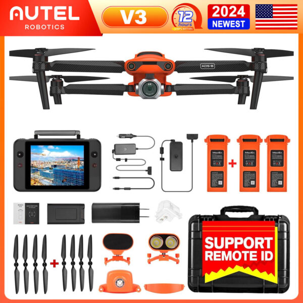 Autel EVO 2 Pro V3 Bundle Enterprise & Smart Controller V36K Dual Camera 42 min