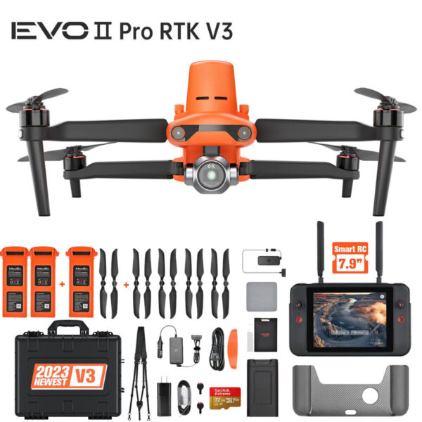 Autel EVO 2 Pro V3 RTK Rugged Bundle 6K HDR Video Centimeter-Level Positioning