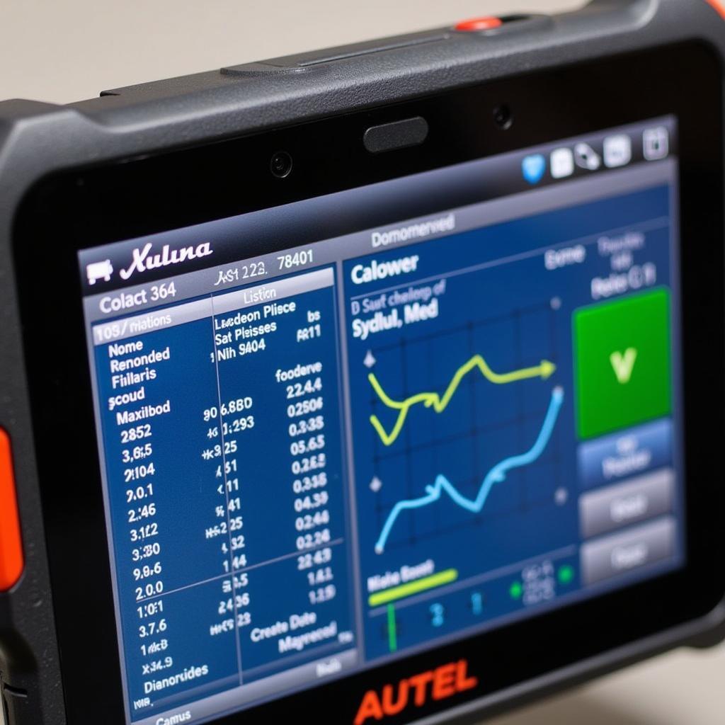 Autel G Box 2 Displaying Diagnostic Data