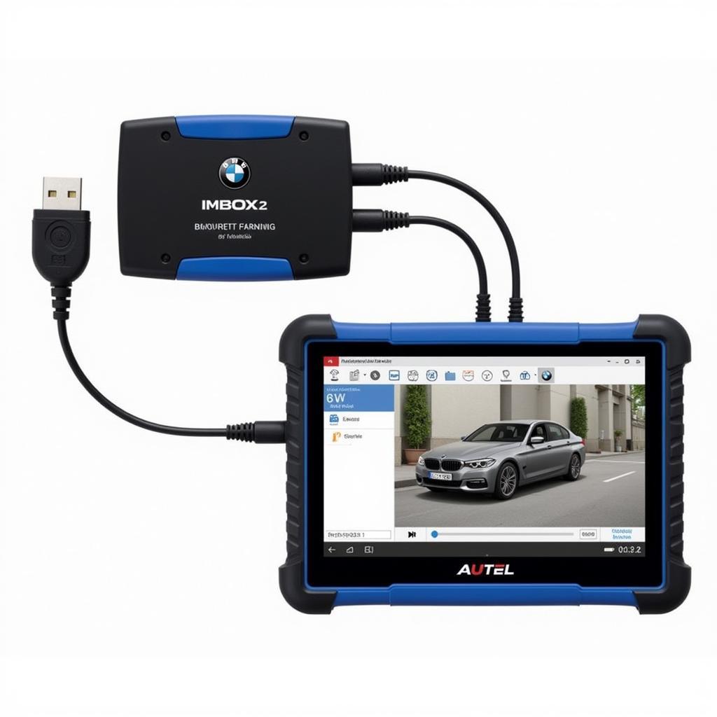 Autel G-Box2 with IM608 for BMW Key Programming