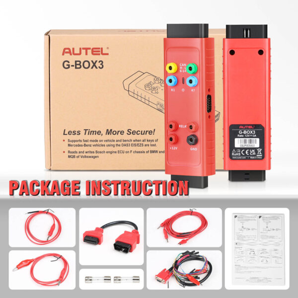 Autel G-BOX3 Adapter Compatible with IM608/ IM608PRO/ IM508 Update of Gbox2