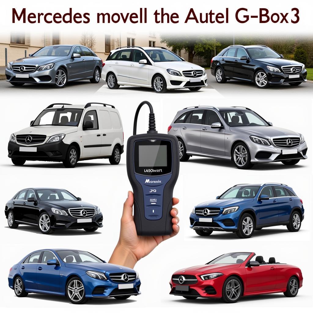 Autel G-Box3 compatible with a range of Mercedes models