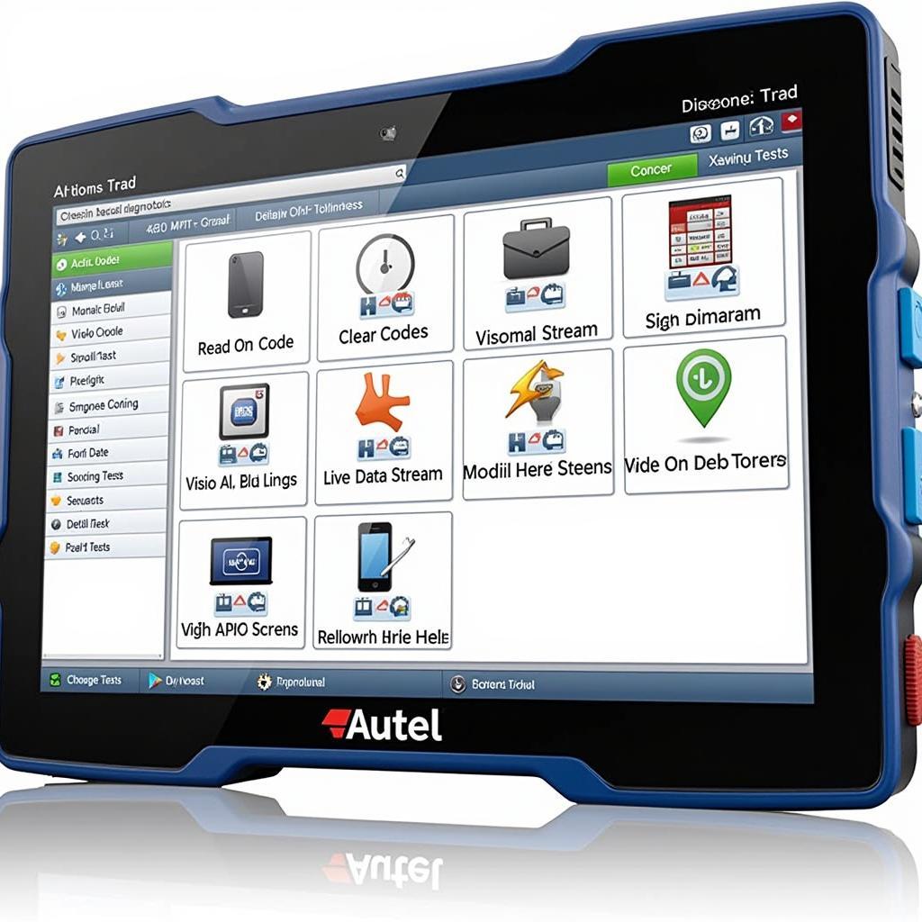 Autel HDS Scanner Interface