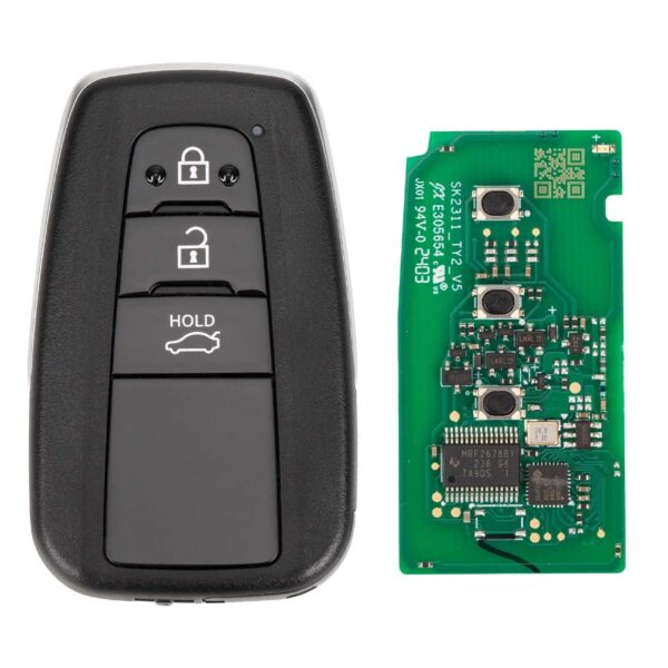 AUTEL IKEYTY8A3BL Smart Key For Toyota Style 3 Buttons 315/433 MHz Universal