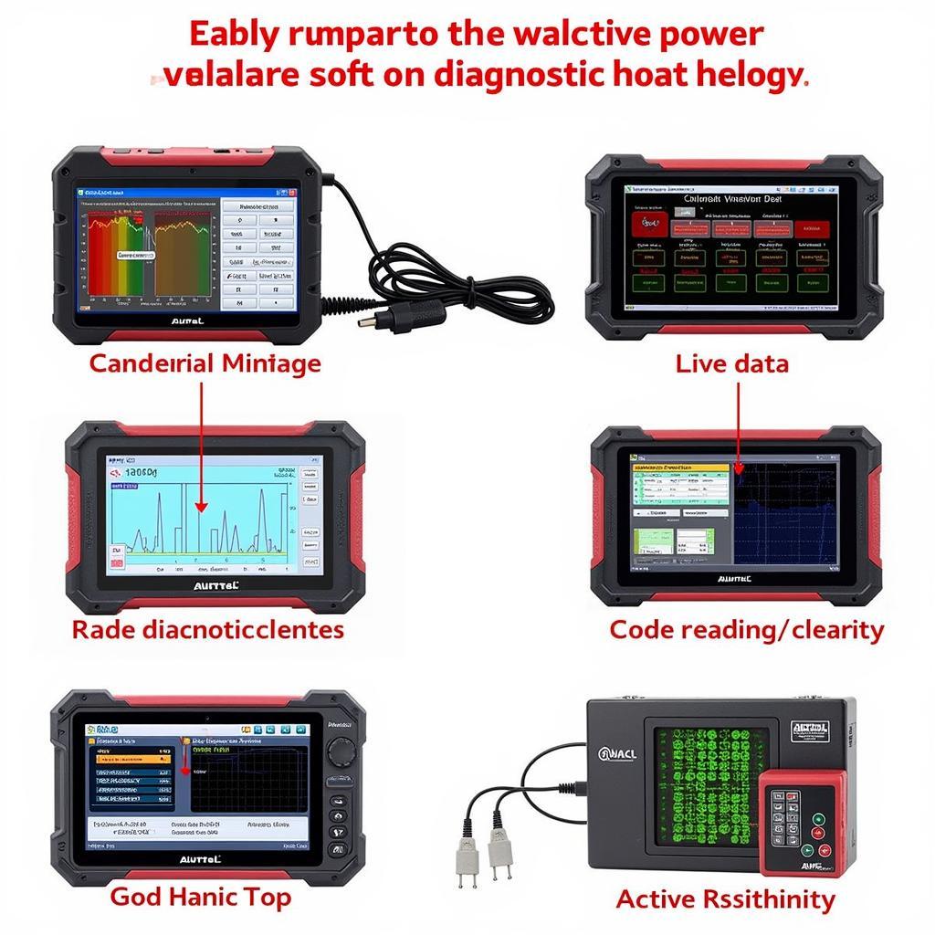 Autel IM508 and MK908 Diagnostic Functions