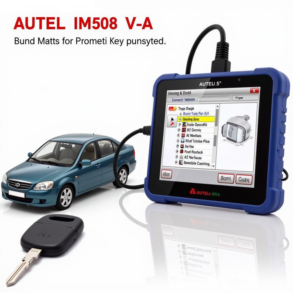 Autel IM508 Key Programming Function