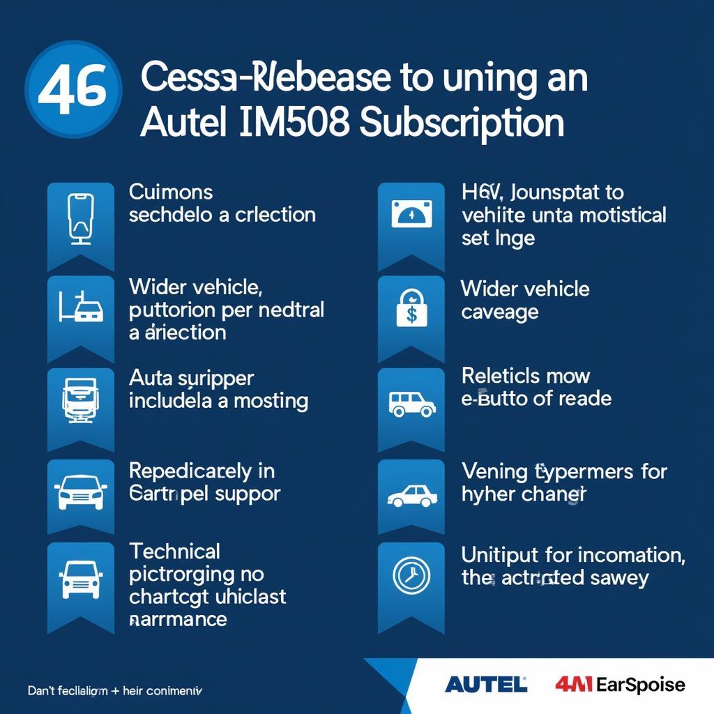 Benefits of Autel IM508 Subscription