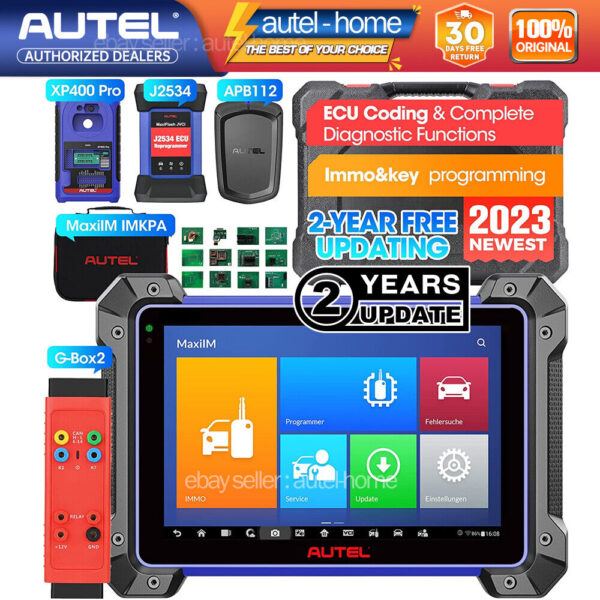 Autel IM608 Pro XP400 Pro key Programming Diagnostic Scanner APB112 G-BOX2