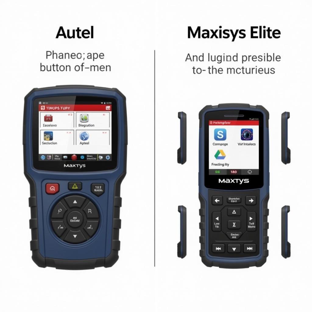 Autel IM608 vs. Maxisys Elite Side-by-Side Comparison