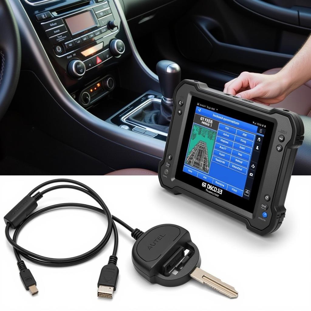 Autel IM980P Programming Nissan Intelligent Key