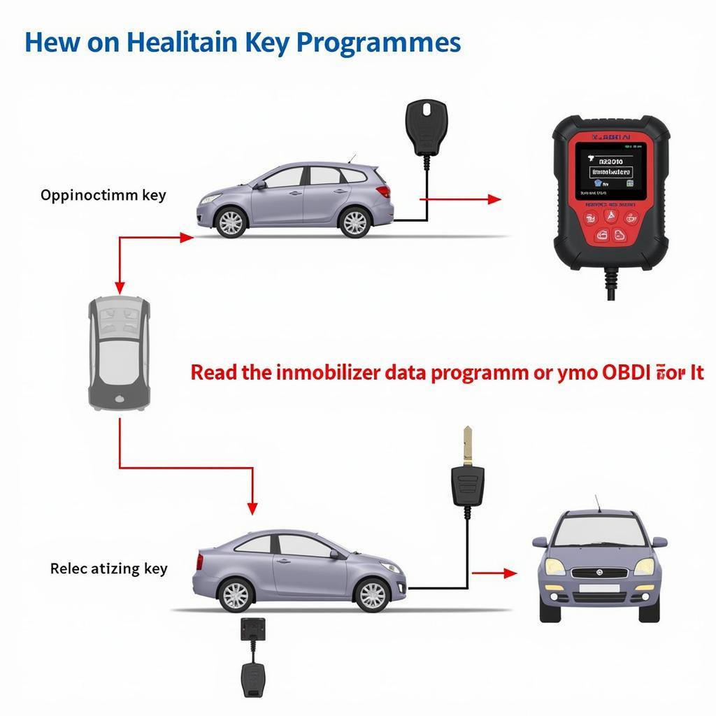 Autel IMMO 608 Key Programming Process