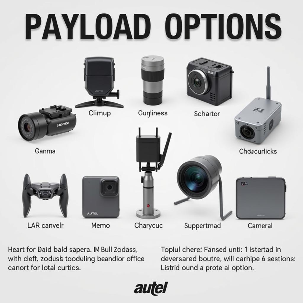 Autel Kestrel Drone Payload Options