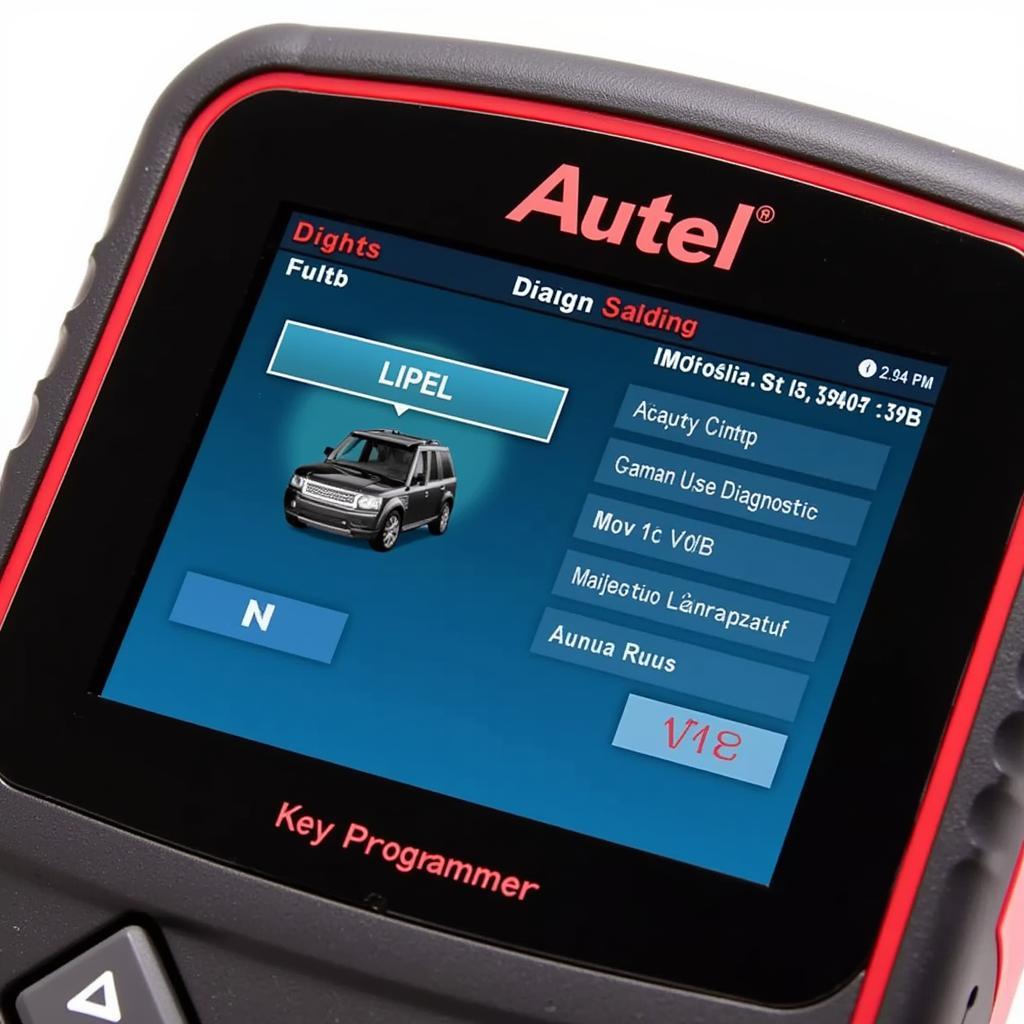 Autel Key Programmer: Diagnostics and Immobilizer