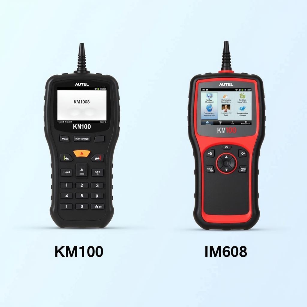 Autel KM100 and IM608 Side-by-Side Comparison