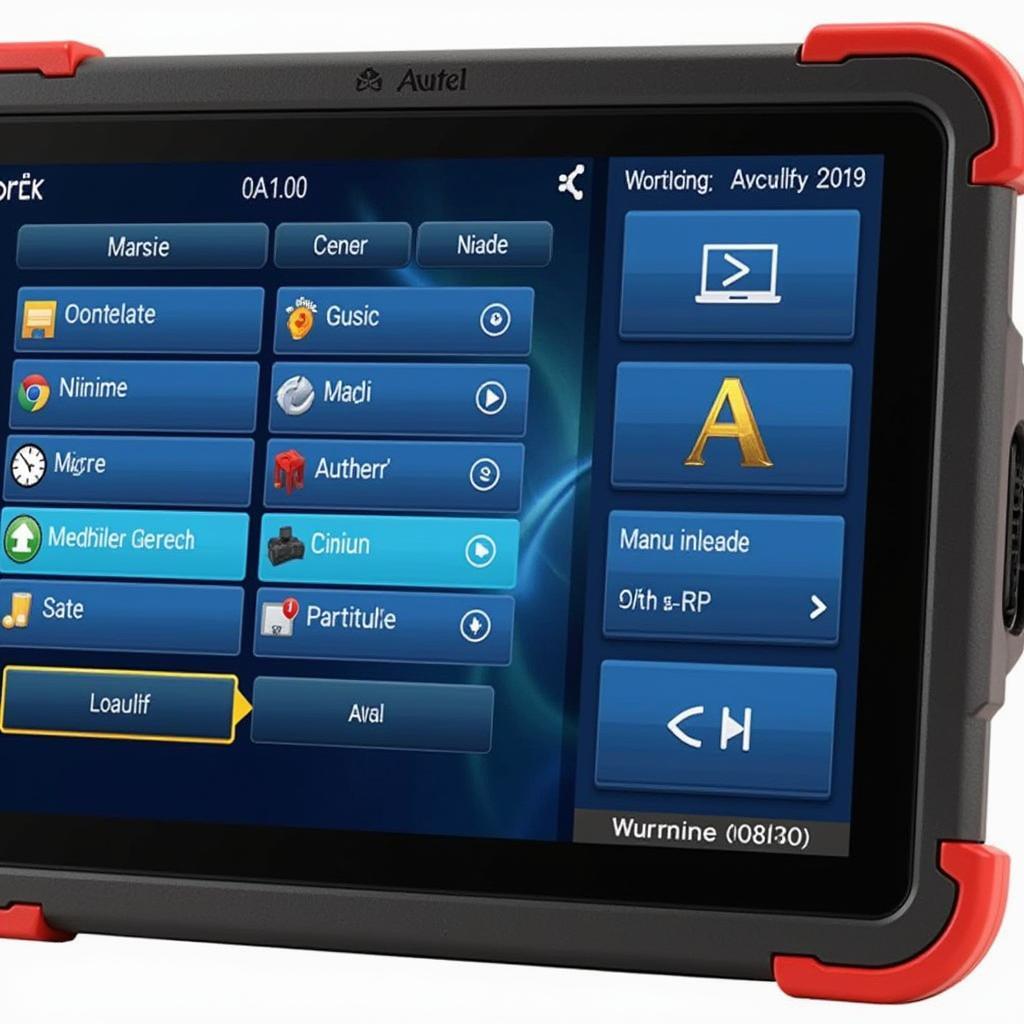 Autel MaxiAP MA600 20 User Interface