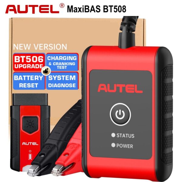 Autel MaxiBAS BT508 Battery Tester Cranking & Charging Systems Analyzer Tool