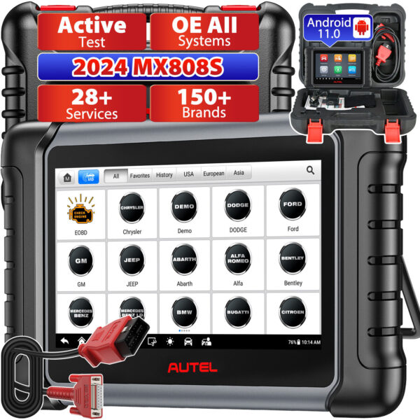 Autel MaxiCheck MK808S MX808S Bidirectional Car Diagnostic Scanner Tool MK808Z