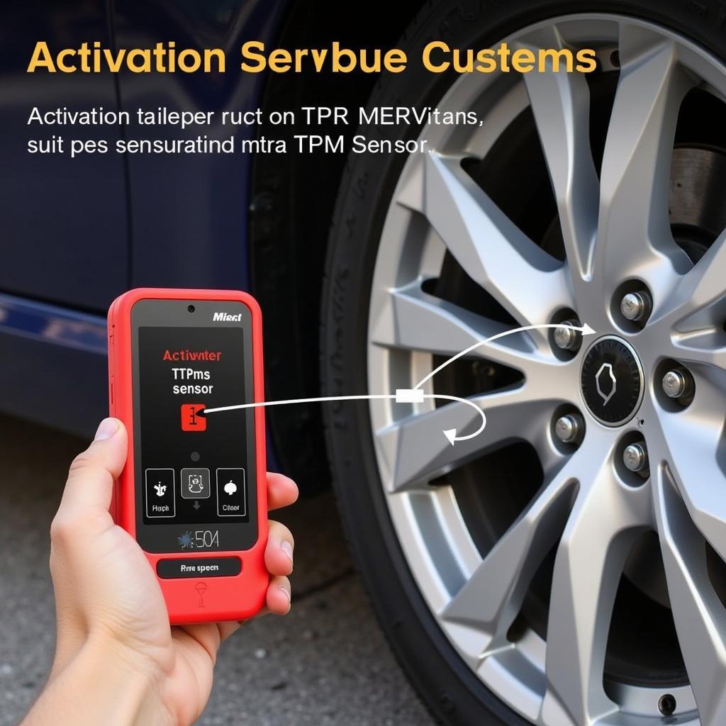 Autel MaxiCheck MX808 TPMS Activating Sensor