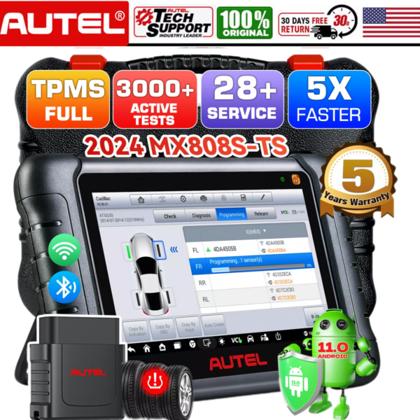 Autel MaxiCheck MX808S-TS MK808S-TS Diagnostic OBD2 Full TPMS Pr0gramming Tool