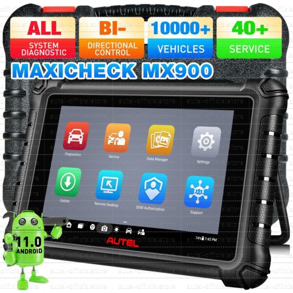 Autel MaxiCheck MX900 Auto OBD2 Bidirectional Diagnostic Full System Scanner