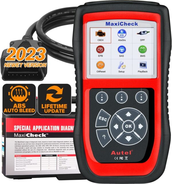 Autel MaxiCheck Pro for ABS Brake Auto Bleeding OBD2 Scan Diagnostic Tool