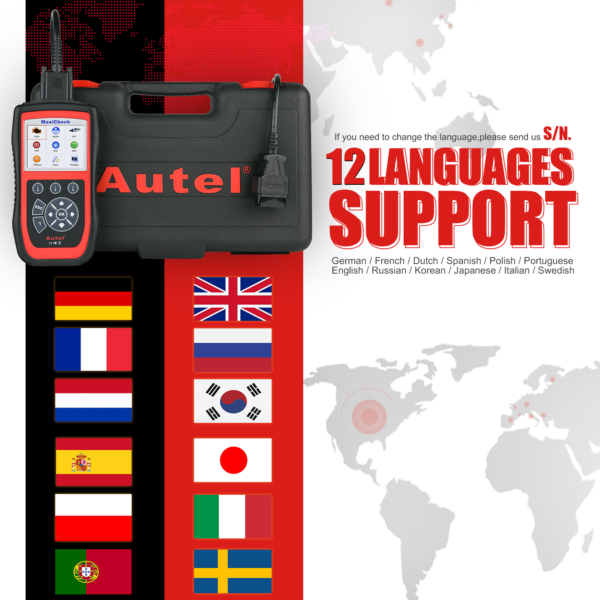 Autel MaxiCheck Pro OBD2 Diagnostic Tool Cod/e Reader Scanner ABS Bleeding DPF - Image 5