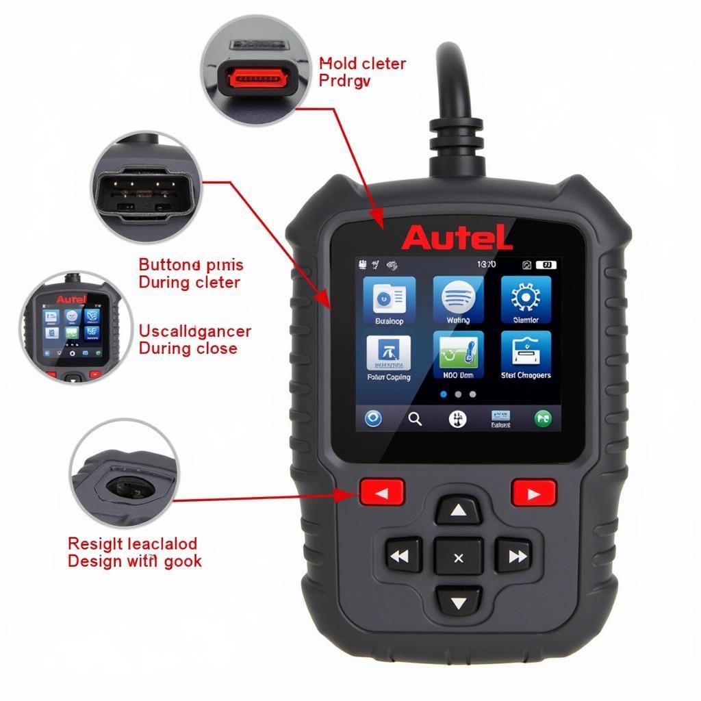 Autel MaxiCOM MK808 Diagnostic Tool