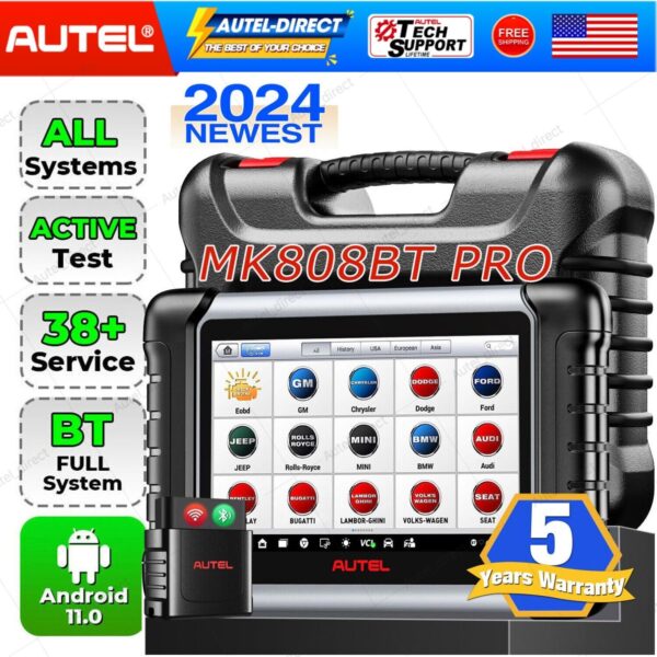 Autel MaxiCOM MK808BT PRO Bi-directiional Diagnostic Scanner Up ver of MK808BT