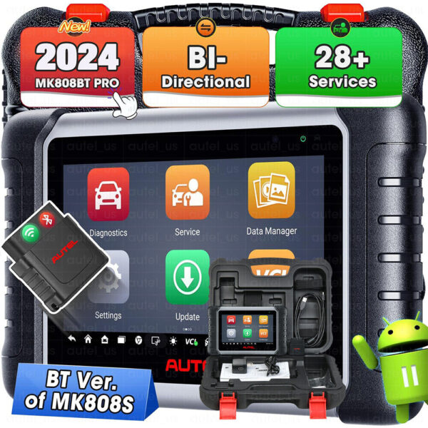 Autel MaxiCOM MK808BT PRO BT Auto Diagnostic Tool Full System Bi-Directional