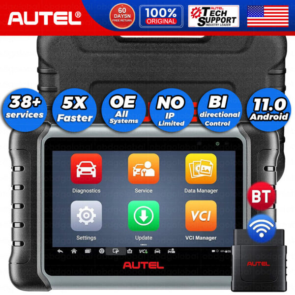 Autel MaxiCOM MK808BT PRO Diagnostic Scanner Upgraded Ver. of MK808BT Android 11