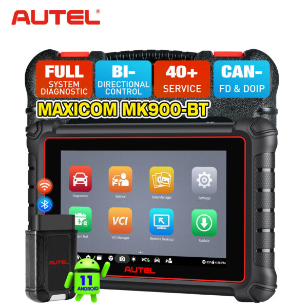 Autel MaxiCOM MK900-BT PRO Auto Diagnostic Scanner Tool Upgraded MK808BT PRO