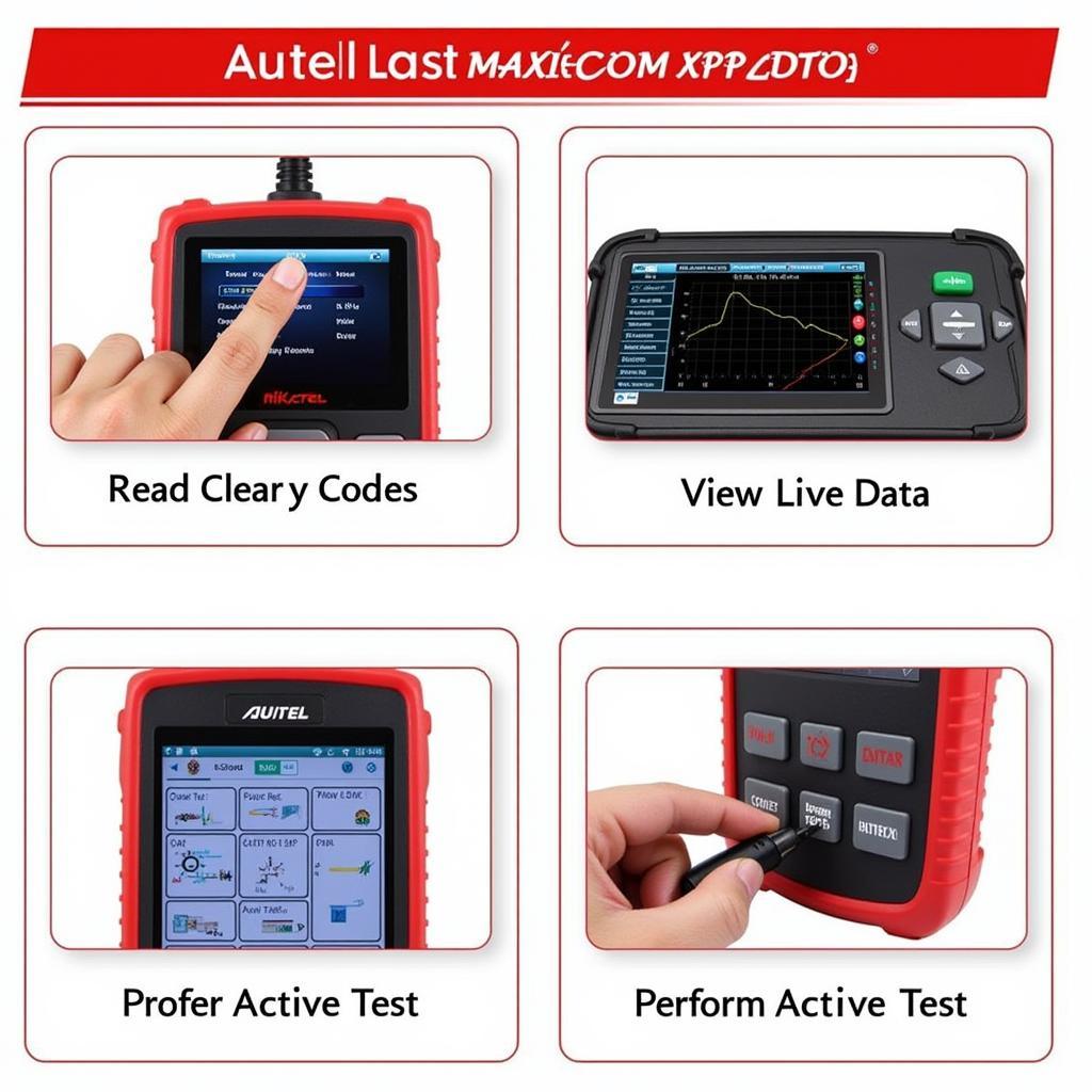 Autel MaxiCOM MK908P Diagnostic Functions