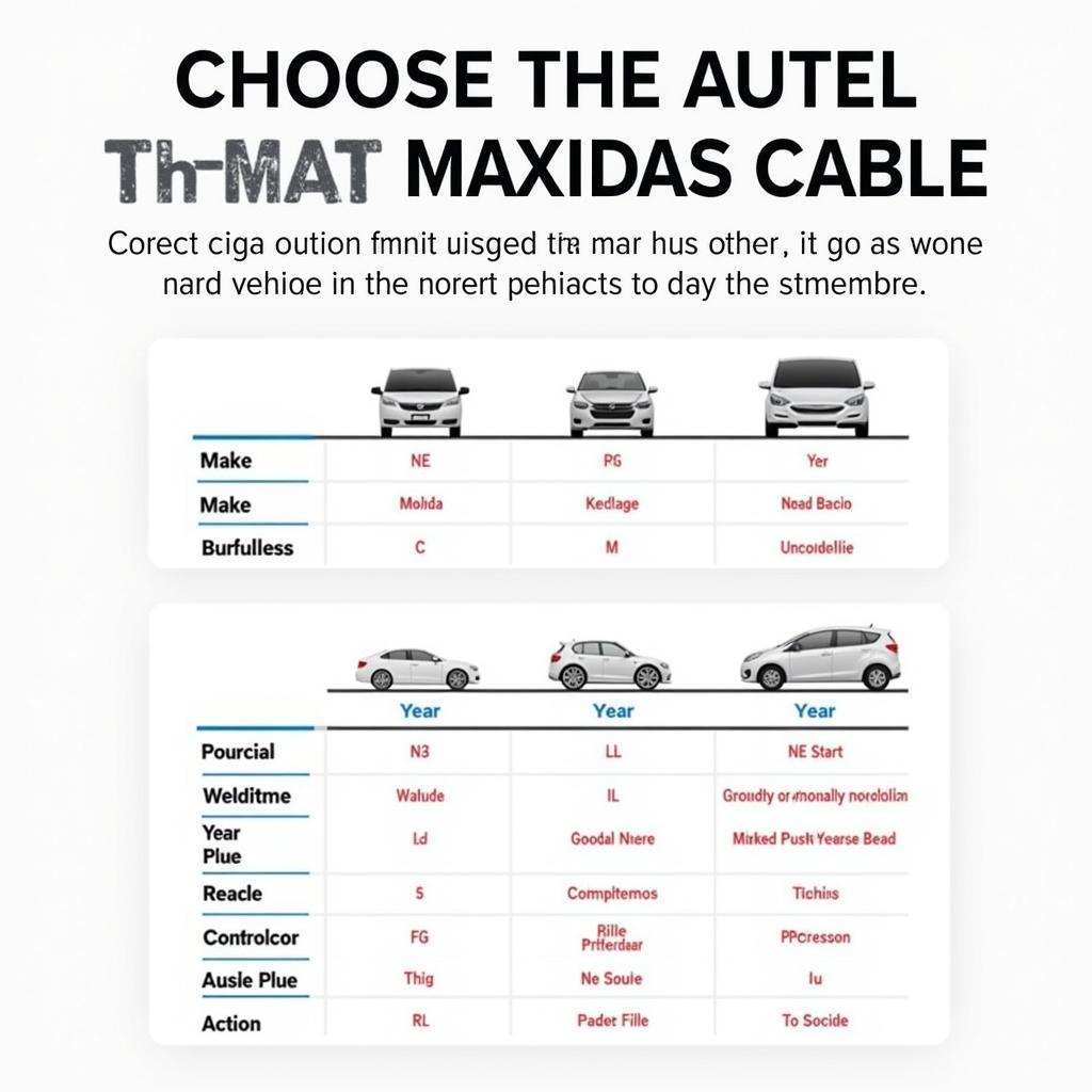 Selecting the Appropriate Autel Maxidas Cable