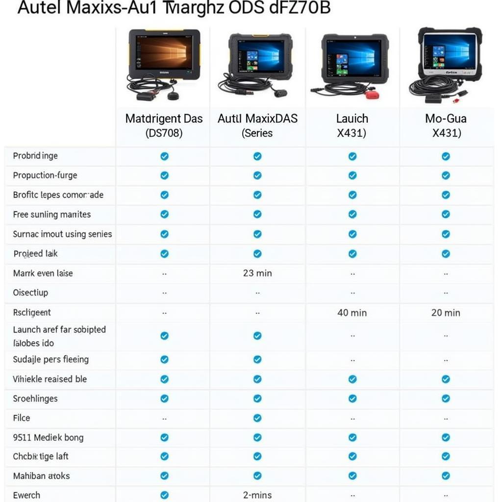 Autel MaxiDAS DS708 Alternatives in Dubai