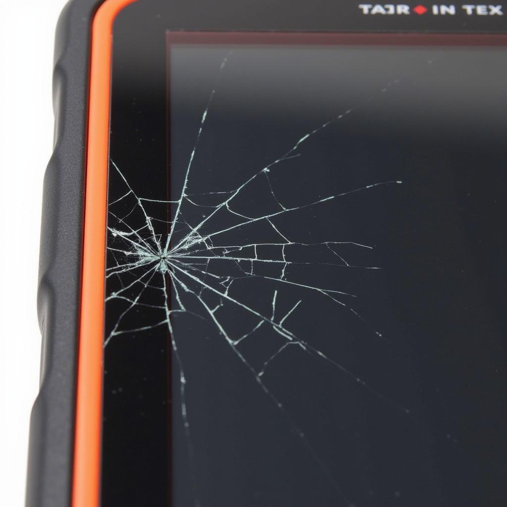 Autel MaxiDAS DS708 Cracked Screen