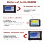 Autel MaxiDAS DS708 Limitations